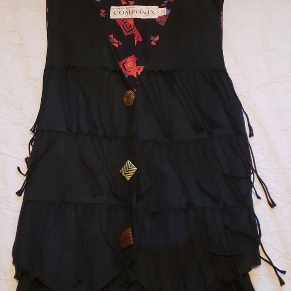 Black Pant with Vest - Picture 2 of 9